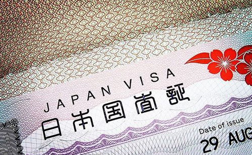японская виза 2024